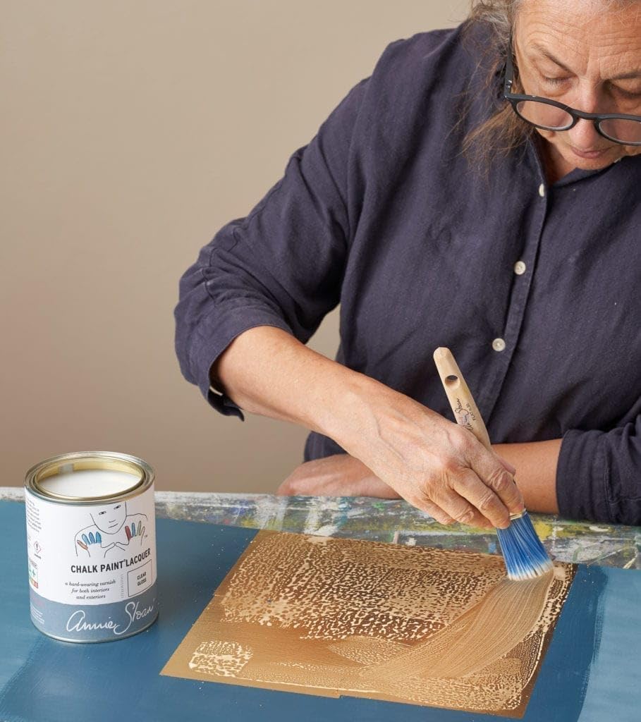 Annie Sloan Chalk Paint® Lacquer (Clear Matte) - Top Coat for Chalk Paint®, Non-Yellowing Waterproof Finish, Easy Application, Interior/Exterior