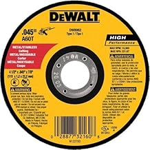 Top 10 angle grinder cutting wheel review 8 GE DEWALT 4-1/2 Inch Cut-Off