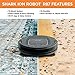 Shark ION Robot Vacuum RV871 with Wi-Fi and Voice Control, 0.6 qt, Black