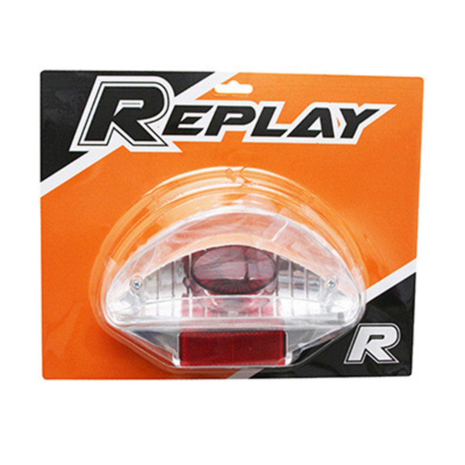 Feu Arrière LED Noir Pour Scooter MBK Nitro / Yamaha Aerox - 15 LEDs Rouges, Modèle Replay Lexus