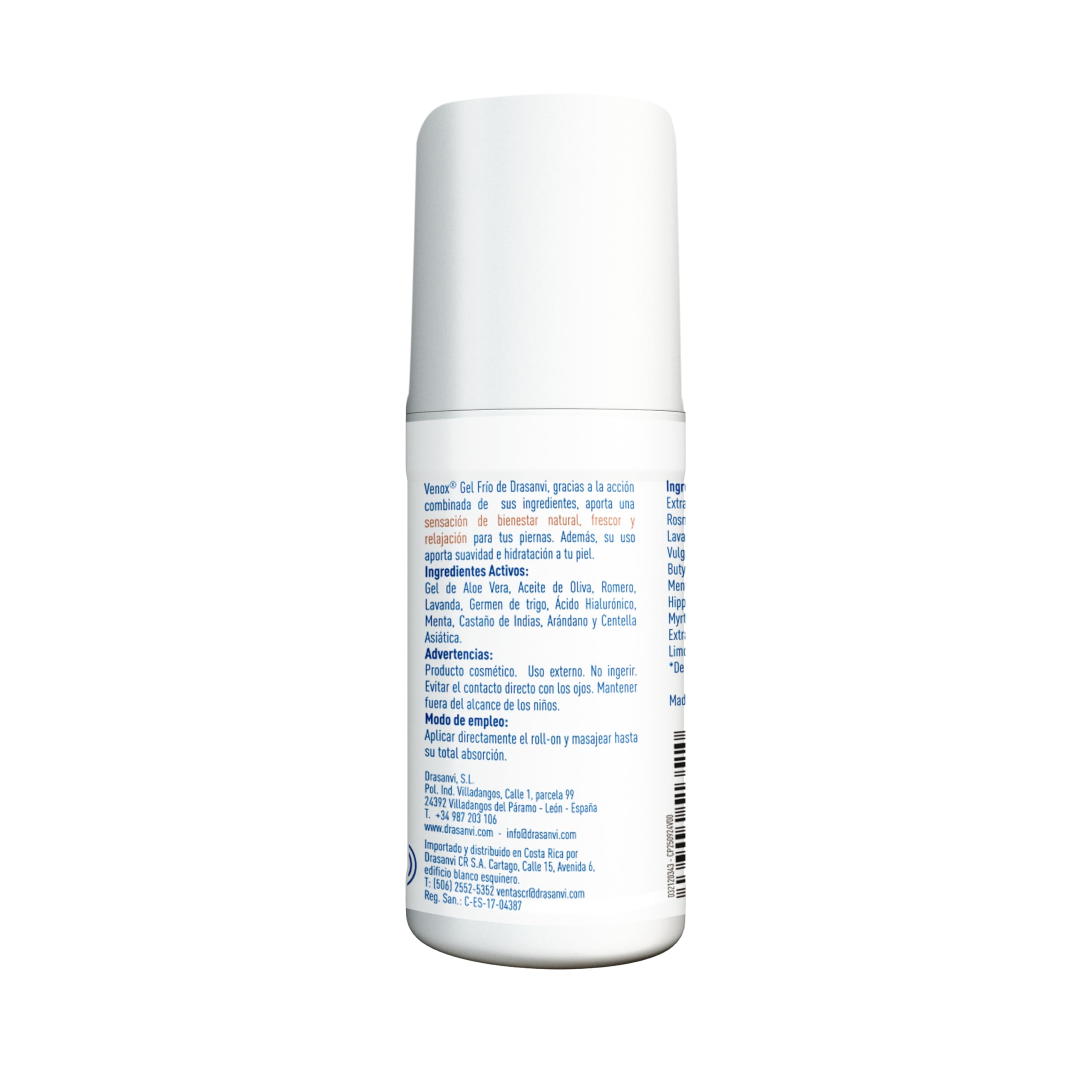 DRASANVI Venox Gel Roll On żel 60 ml