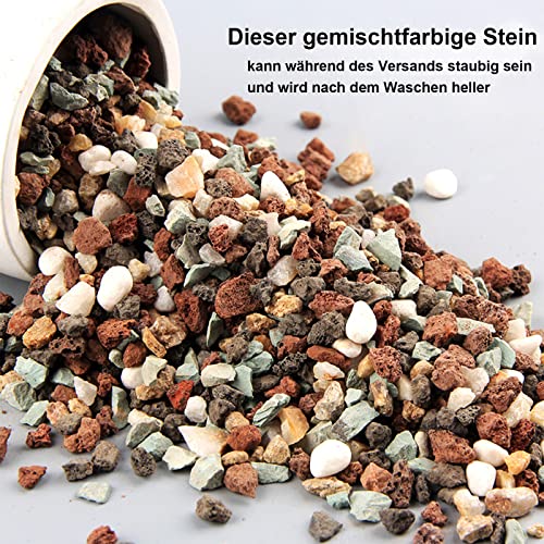 CLSR2U Lavasteine 4,5 Kg – Drainagekies Für Topfpflanzen, Aquarium & Garten, 5–8 Mm Körnung