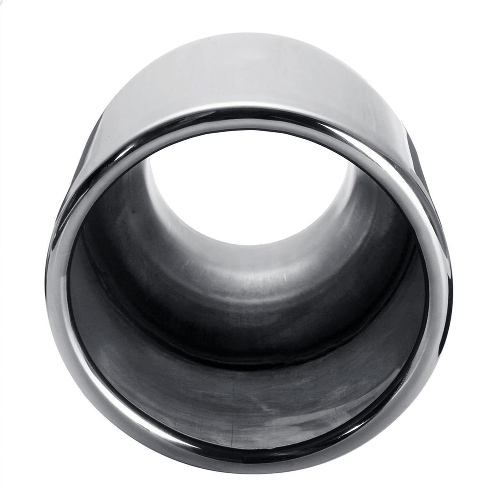 Tubi di scappamento Silenziatore smussato in acciaio inox tubo di scarico per auto tubo di coda decorativo Scarico Terminale