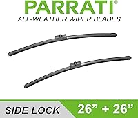 Vista 14 de PARRATI® - Limpiaparabrisas de repuesto de alta calidad y desempeño de 26 y 24 pulgadas, para todas las estaciones, para Toyota Sequoia desde 2008