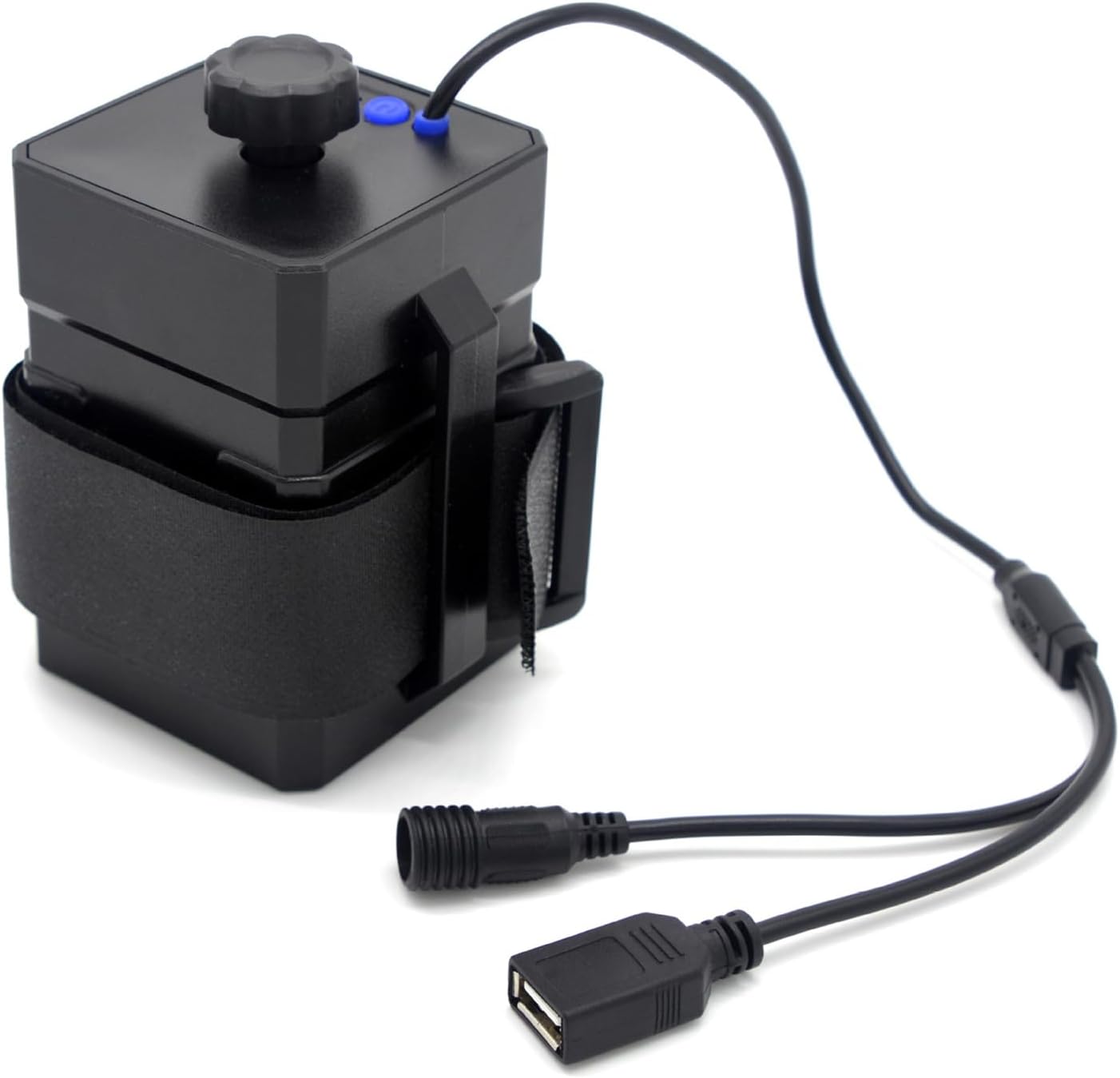 18650 26650 Battery Case Holder 4Pcs 4Slots 16V Battery Storage Box Batteries Case with 5V USB Output Port