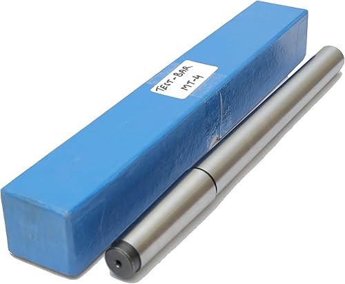 Miniatura 10 de Mandril de barra de prueba de alineación de torno paralelo 2MT (Morse Taper MT2) - Acero aleado EN31