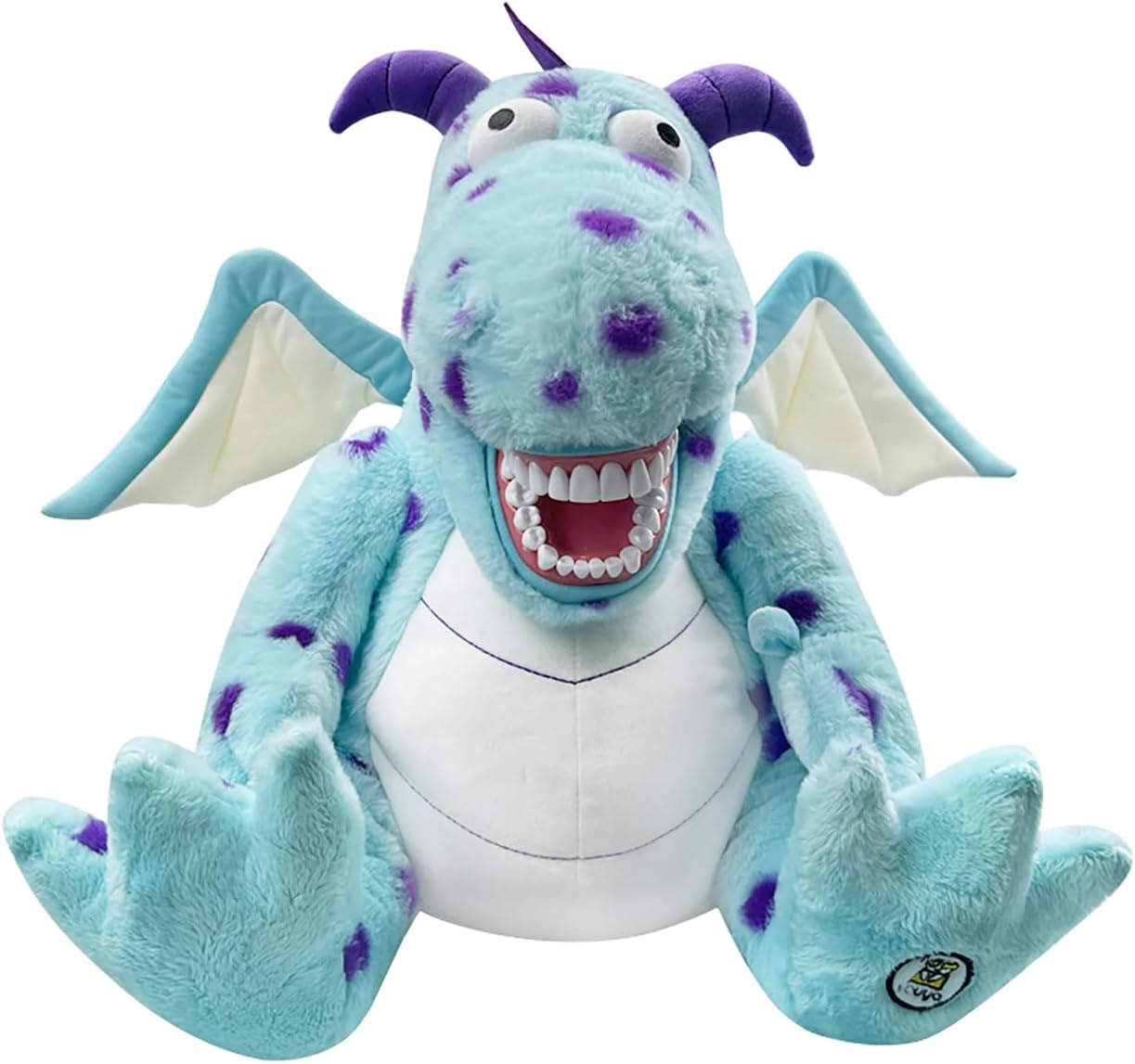Tooth Fairy Plush Doll, Dental Plush Oral Health Presentation Puppet Dinosaur Tooth Fairy Dental Educational Plush Large Size Doll with Teeth for Kids Chidren Boys Girls