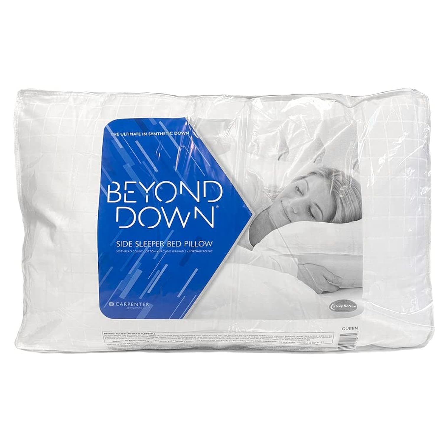 Beyond Down Side Sleeper Pillow Standard Size
