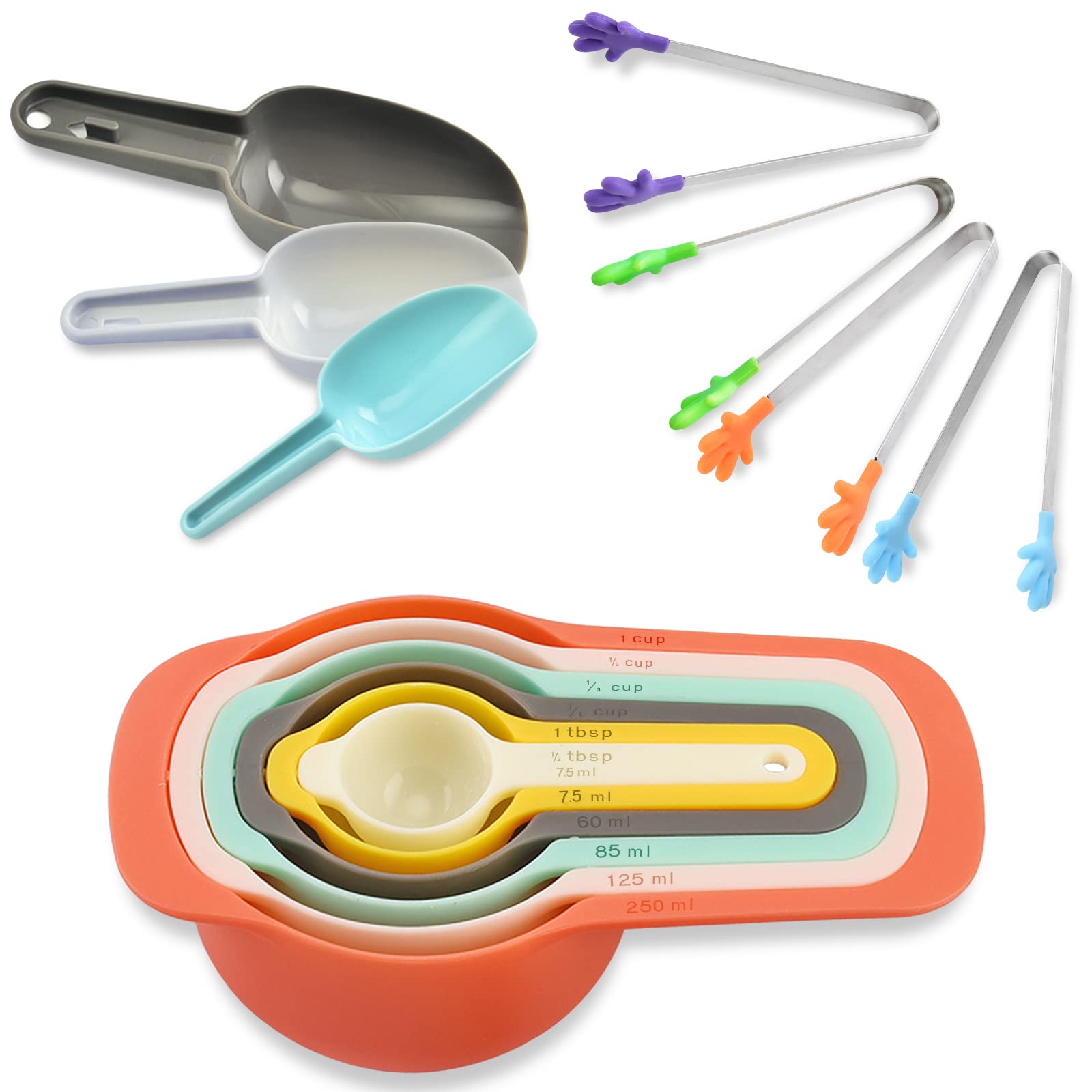 Set Pinze Zucchero E Palette Ghiaccio - 5 Pezzi Per Feste E Casa