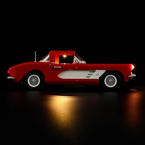 Miniatura 5 de Lightailing Luz para Lego- 10321 Corvette 1961  Kit de iluminación LED compatible con el modelo de bloques de construcción Lego  NO incluido el