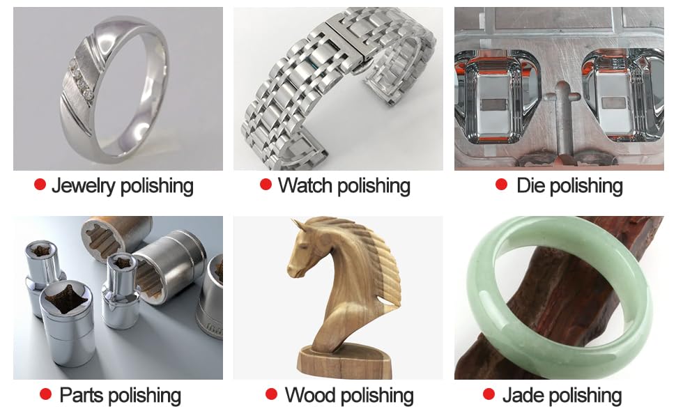 Image of DIY Crafts Mini Buffing /Polishing Wheel Muslin Buffs for Dremel Rotary Tool Wheel Disc Cleaning Pad Angle Bench Grinder Tool Spindles Wood Furniture Artificial Stone Grinding Polisher Pcs:- (2)