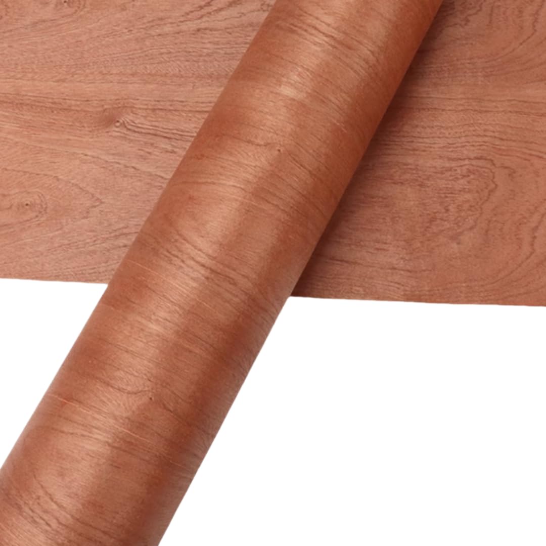 Chapa de mosaico de madera de sapele natural, 2,5 x 0,58 m, 0,25 mm de grosor, ideal para decoración del hogar, pared, armario, muebles e interior del coche