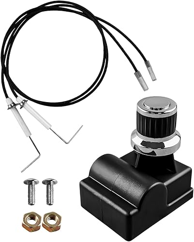 3 Outlet Electronic Grill Igniter and Air Fryer Combination Kit with Ceramic Ign