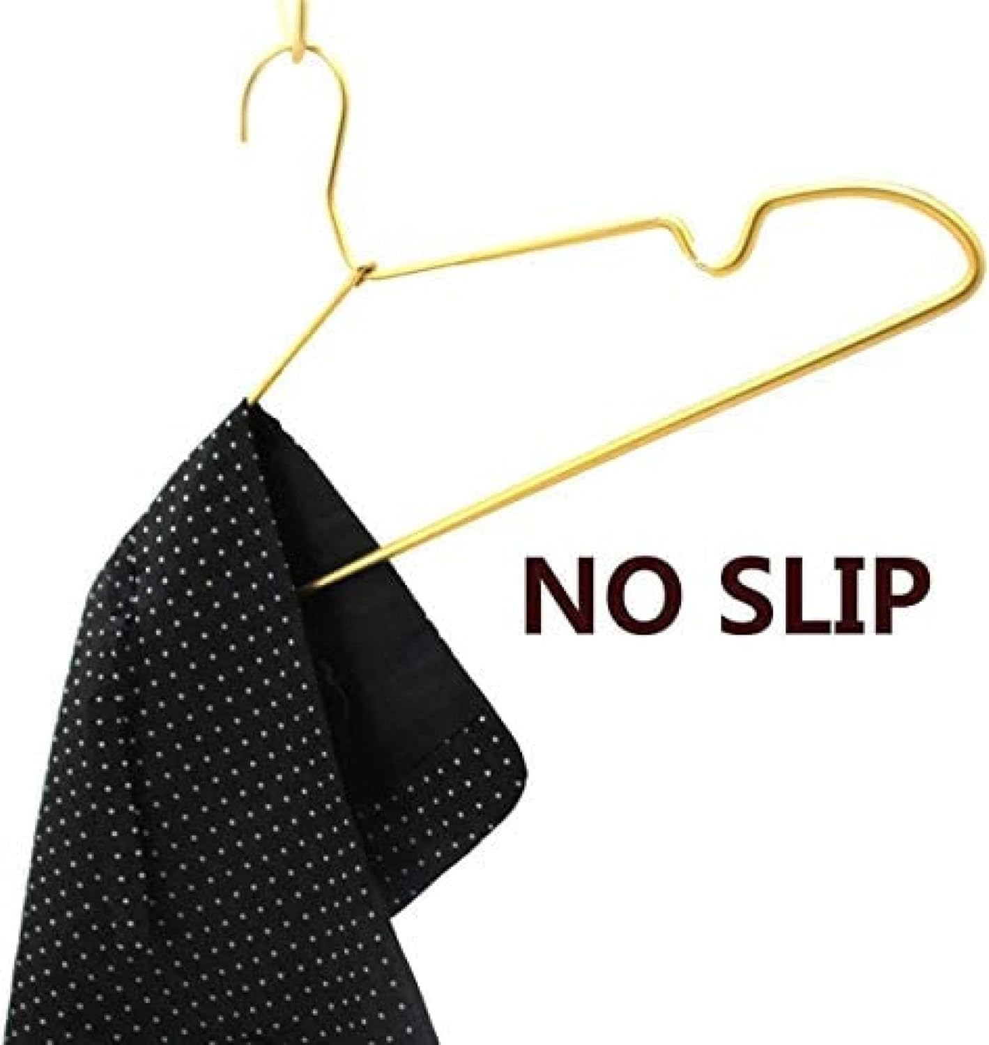 12 '' Matte Hangers Gold Aluminum Coat Rack for Shirts Kids Hangers Kids Clothes Hanger,60,incomparable123