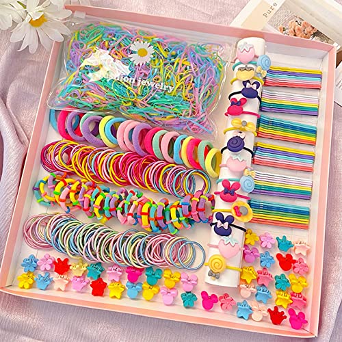 SPOKKI 1226 Pcs Girl Hair Accessories Gift Set, Kids & Toddler Hair Clips for Girls (1226 PCS)