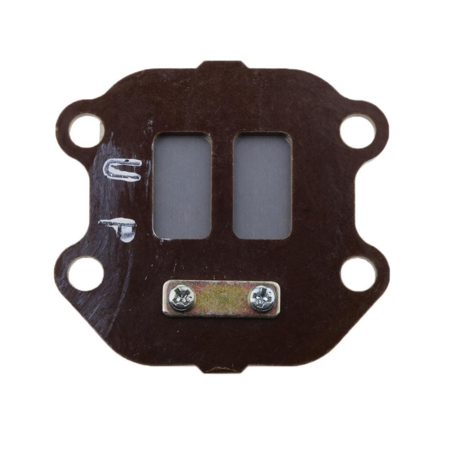 Replacement Reed Valve Mount Plate Block for PW 50 Peewee Carburetor Intake Reed Valve Carburetor Reed Valve