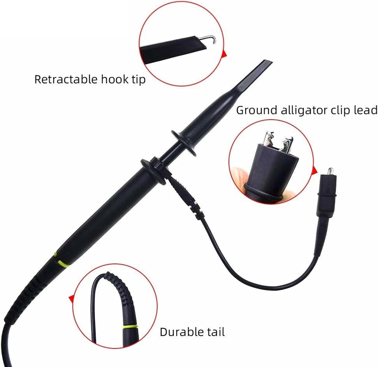 P4250 1PCS 100X Oscilloscope Probe 100:1 250MHz 2KV Withstand High Voltage for Oscilloscope