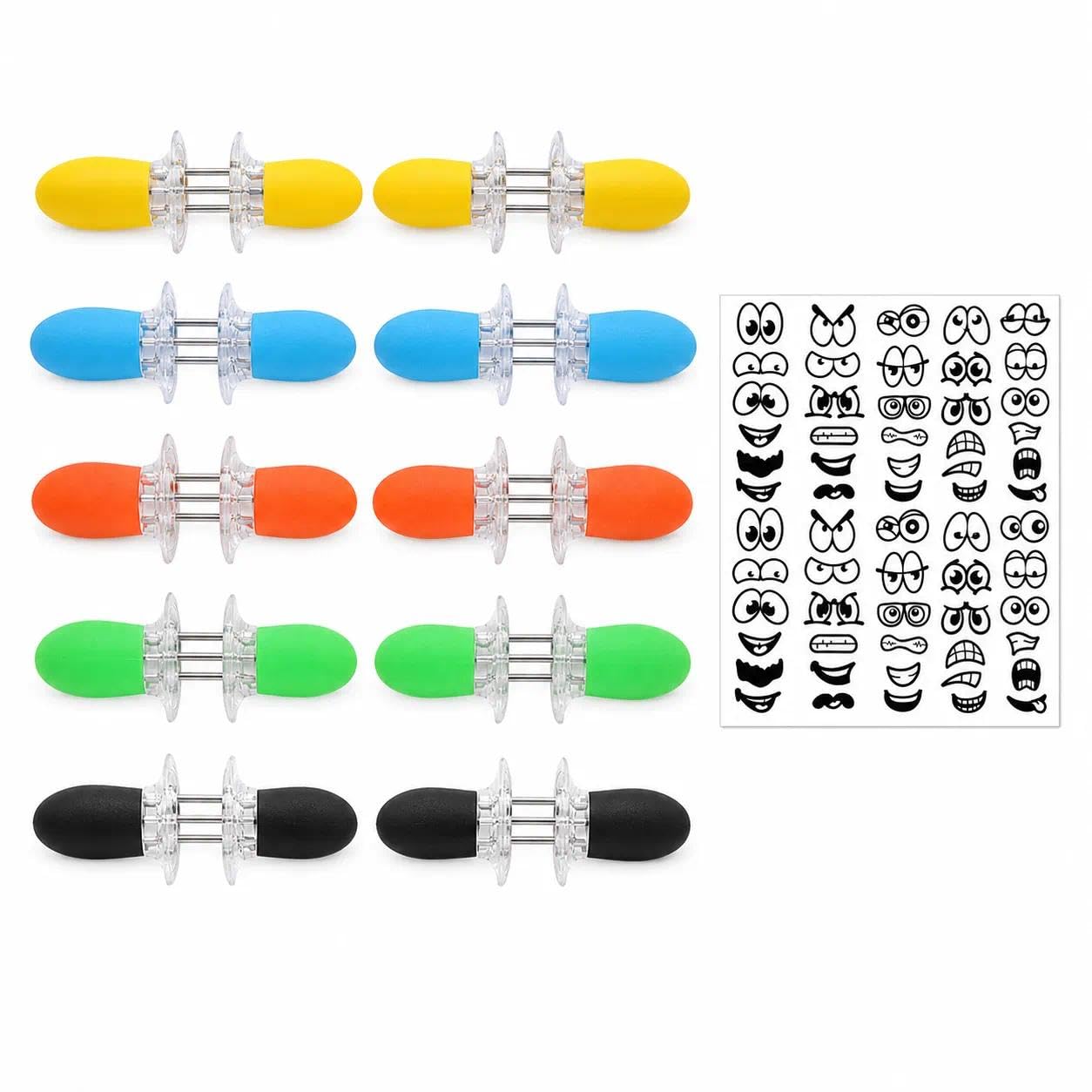 10 Pcs Stainless Steel Corn Cob Holders, Non-Slip Corn Skewers for Effortless Eating & Easy Cleaning
