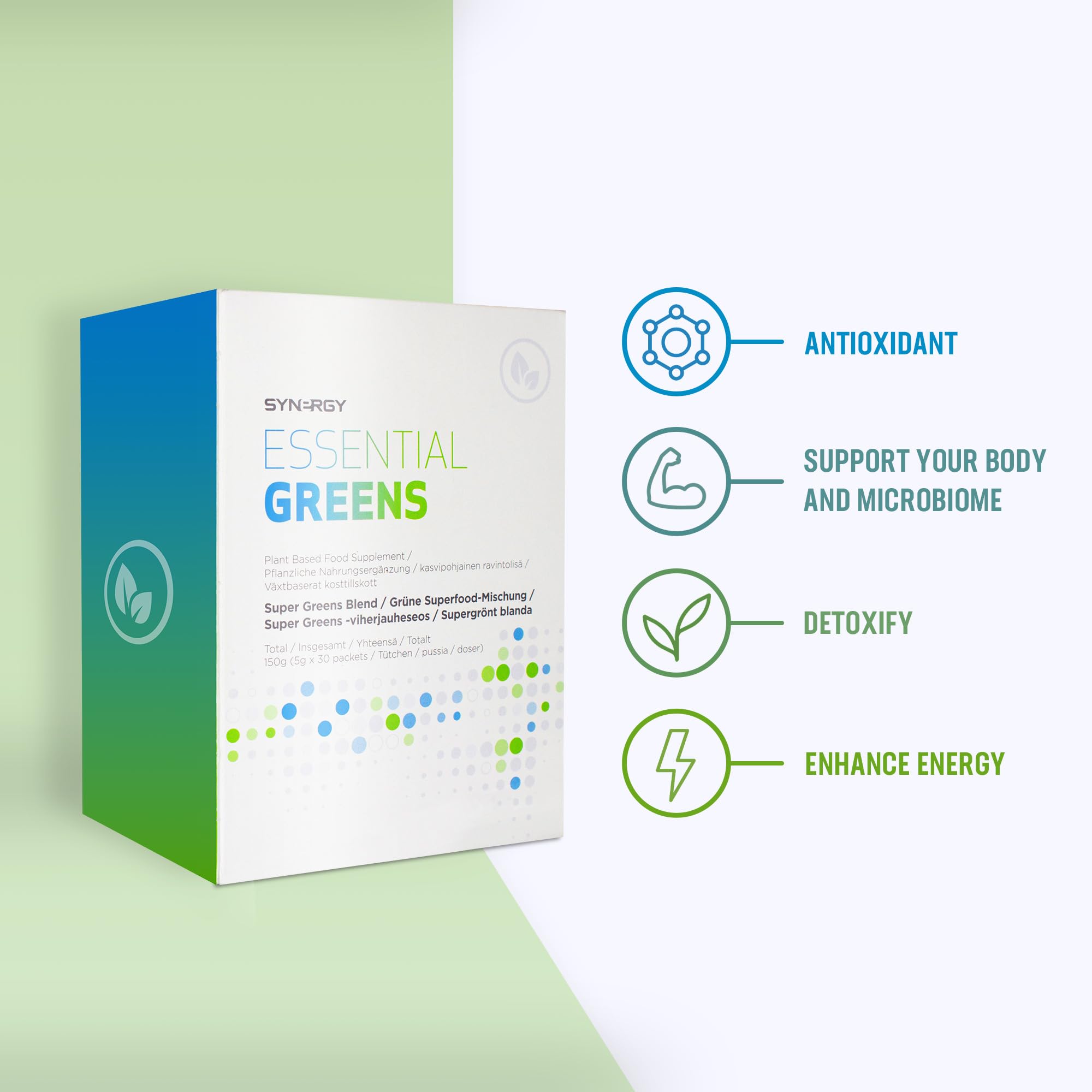 Synergy WorldWide Essential Greens 30 doses | Superfood Greens 