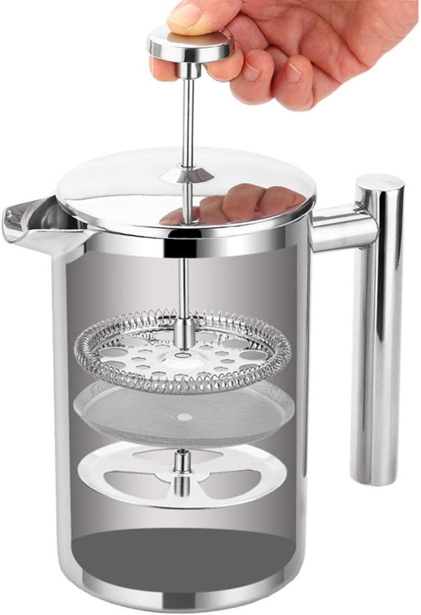 Coffee Maker Filter Press Pot Filter Pressure Pot Hand-Made Coffee Pot Tea Maker-350Ml