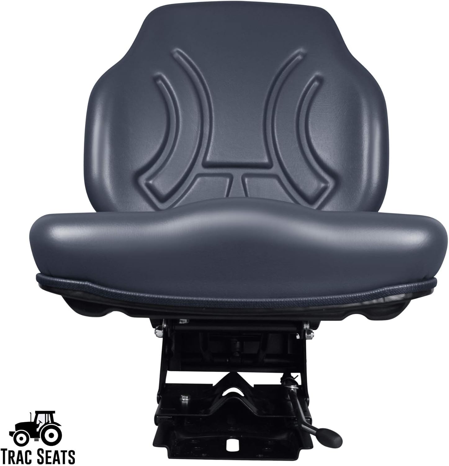 TRAC SEATS Gray Suspension Tractor Seat Massey Ferguson 231, 231S 253, 298, 383, 2607h Tractors and More
