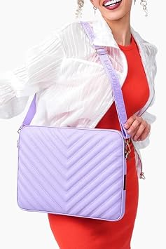 MORCA Laptop Case Macbook Air Pro 13.3" & 14" Inch Compatible Lila IZG2202