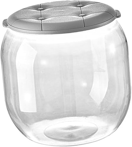 Miniatura 6 de Organizador de almacenamiento de juguetes transparente, taburete para zapatos, a prueba de polvo, portátil para sala de estar, dormitorio,