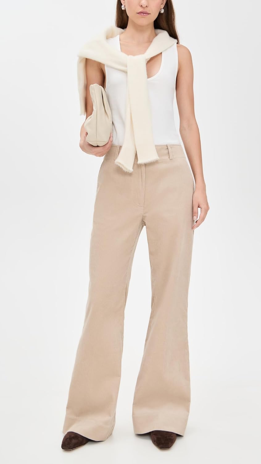 Apiece Apart Women's Adi Wide Leg Corduroy Trousers