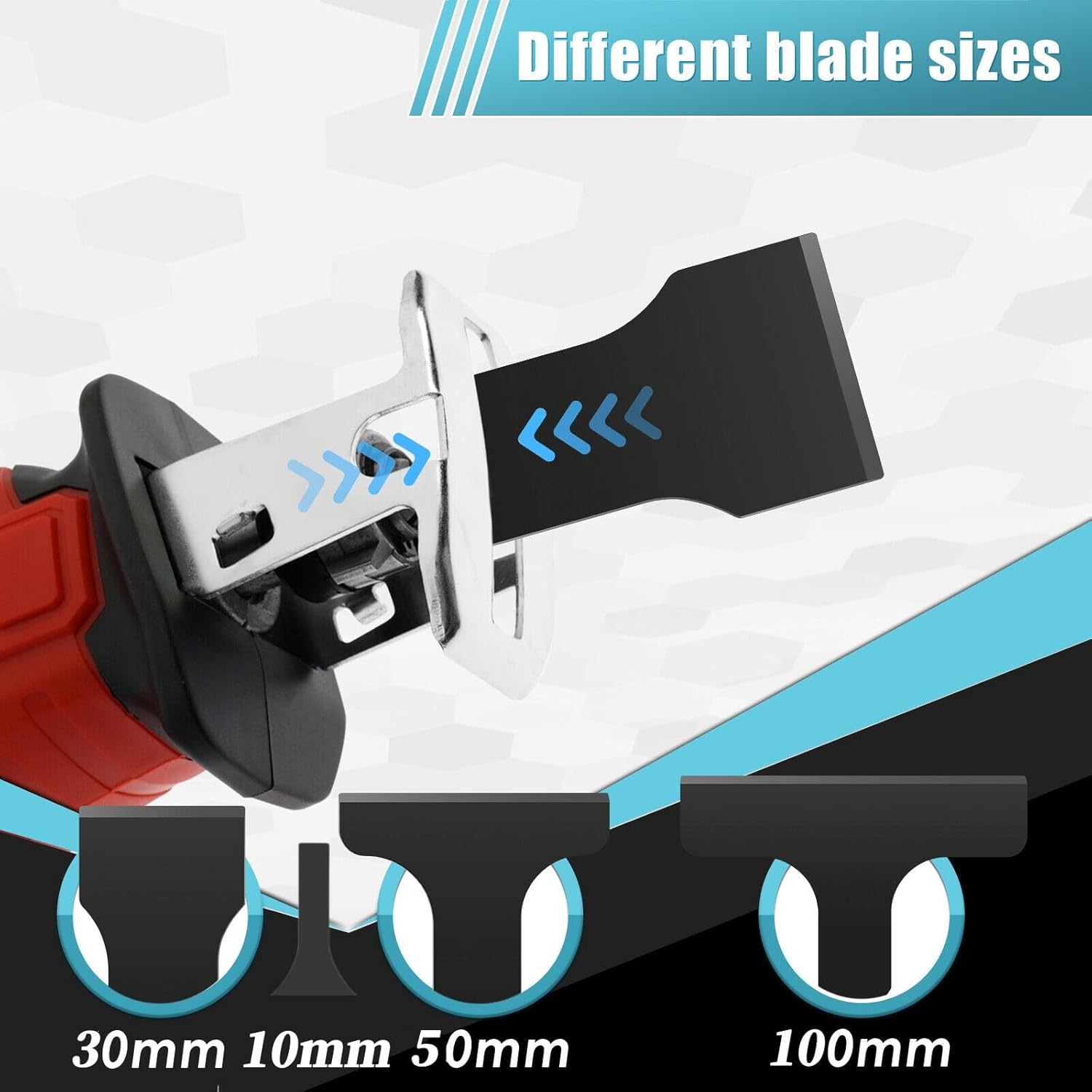 4PCS Reciprocating Saw Scraper Blade,4 Sizes High Carbon Steel Multifunctional Scraping Tool Attachment Tile Cleaning Tools for Home Tile Floor Wall Cleaning Removing