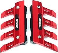 Vista 10 de Protector de bisel delantero CNC para motocicleta, deslizante, anticaída, protector de horquilla delantera para Yamaha XT660Z XT660R (color : B)