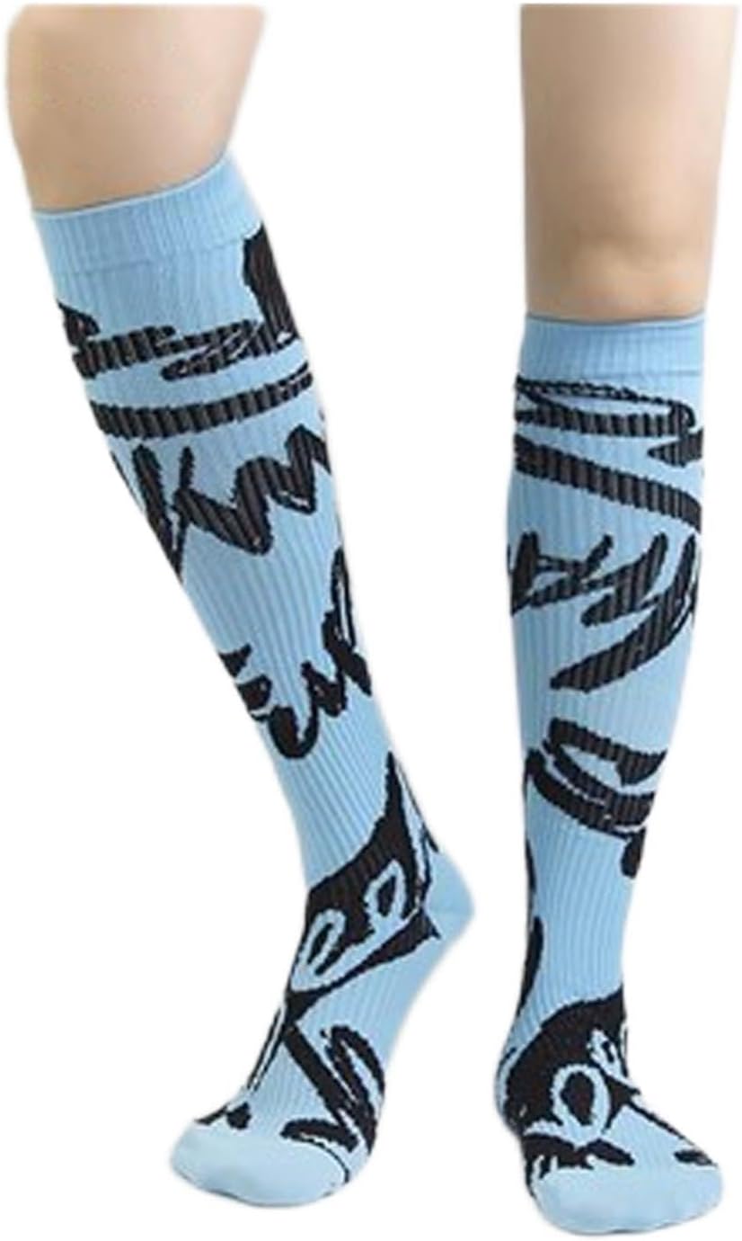 Graffiti Running Socks men Women Horse Fitness Jump rope Riding Sports calf Compression socks
