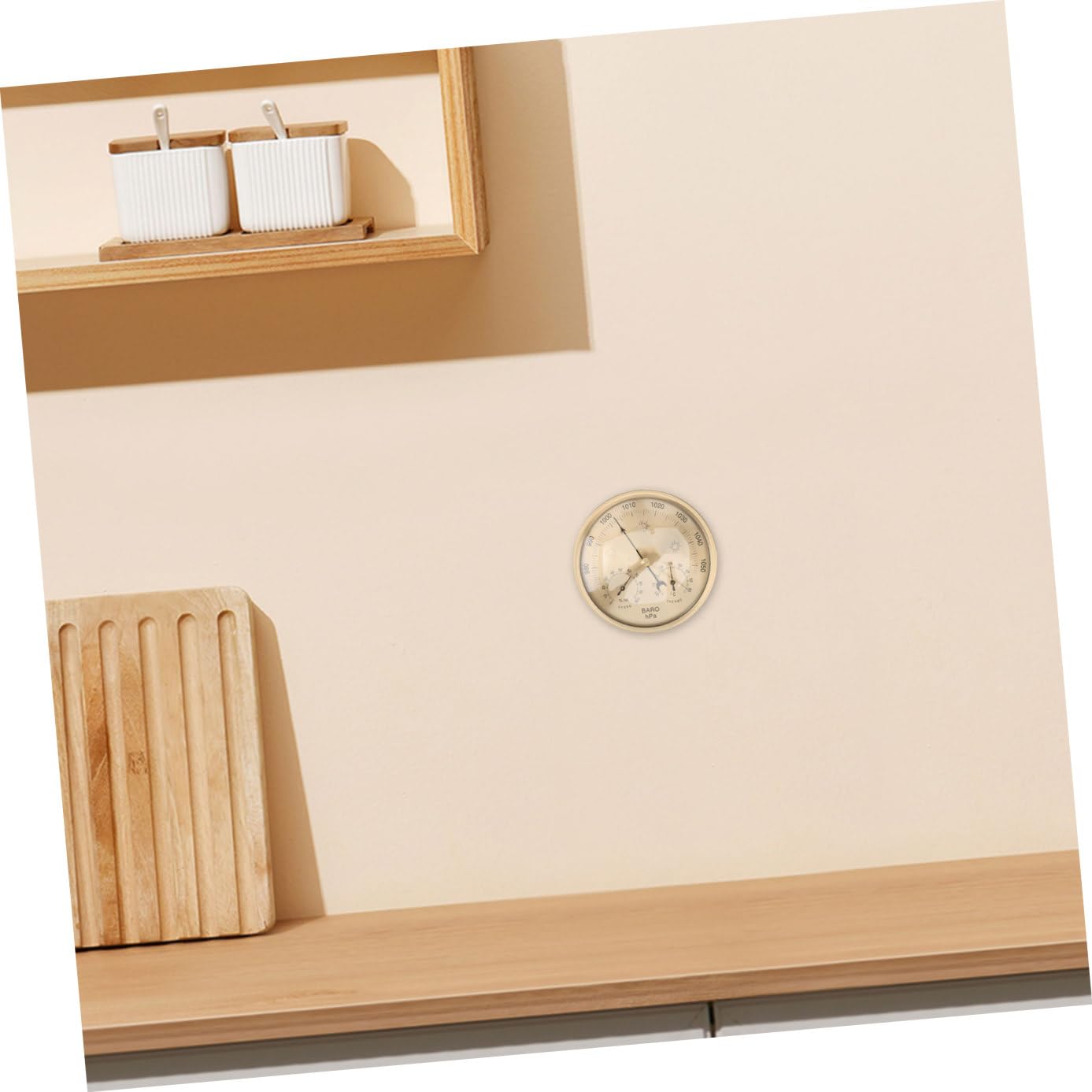 Barometer Thermometer Hygrometer Simple Elegant Design Easy to Install