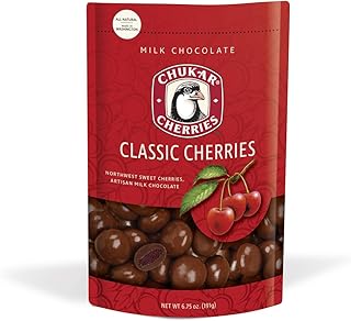 Chukar Cherries Classic Milk Chocolate Cherries (Pack of 2)