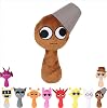 Sprunki Plush, Sprunki Game Plush, Cute Brud Sprunki New Monster Horror Game Stuffed Figure Doll for Kids and Adults, Christmas Birthday Halloween New Year PartyBrown Brud