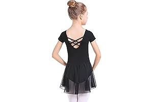Black Skirted Leotard for Ballet and Dance Classes | Perfect for Toddler Ballerinas