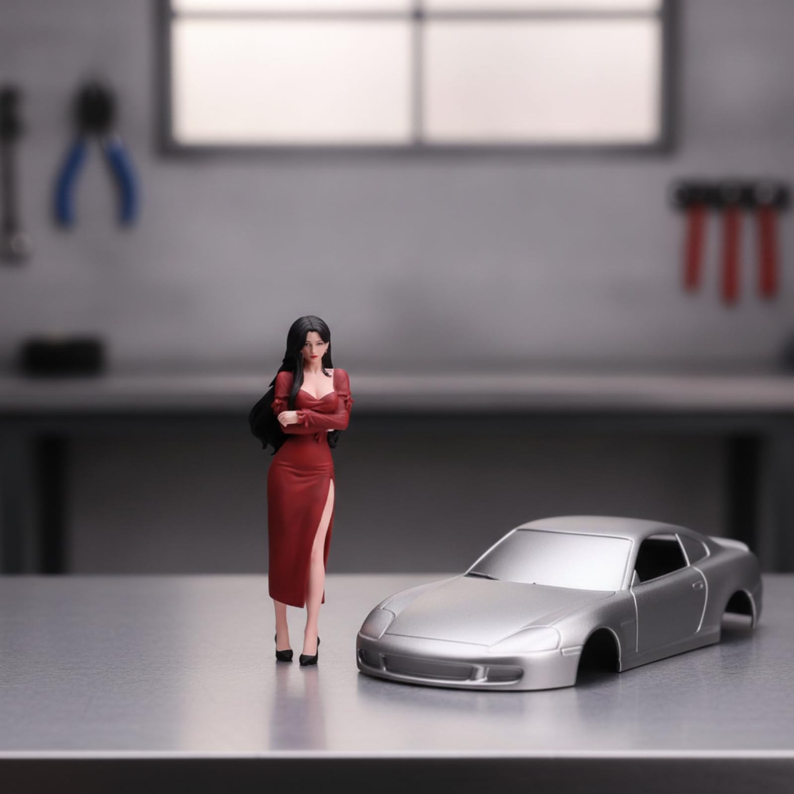 Figura Mujer Resina Coleccionable