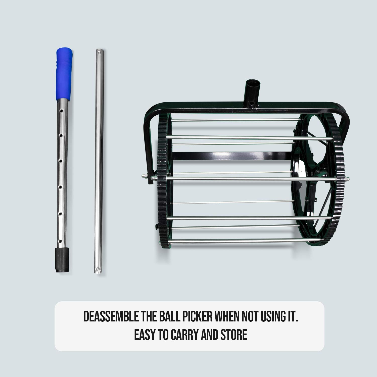 Buy PurplePassion Tennis Ball Collector Pickup Ball 55Balls Capaticy