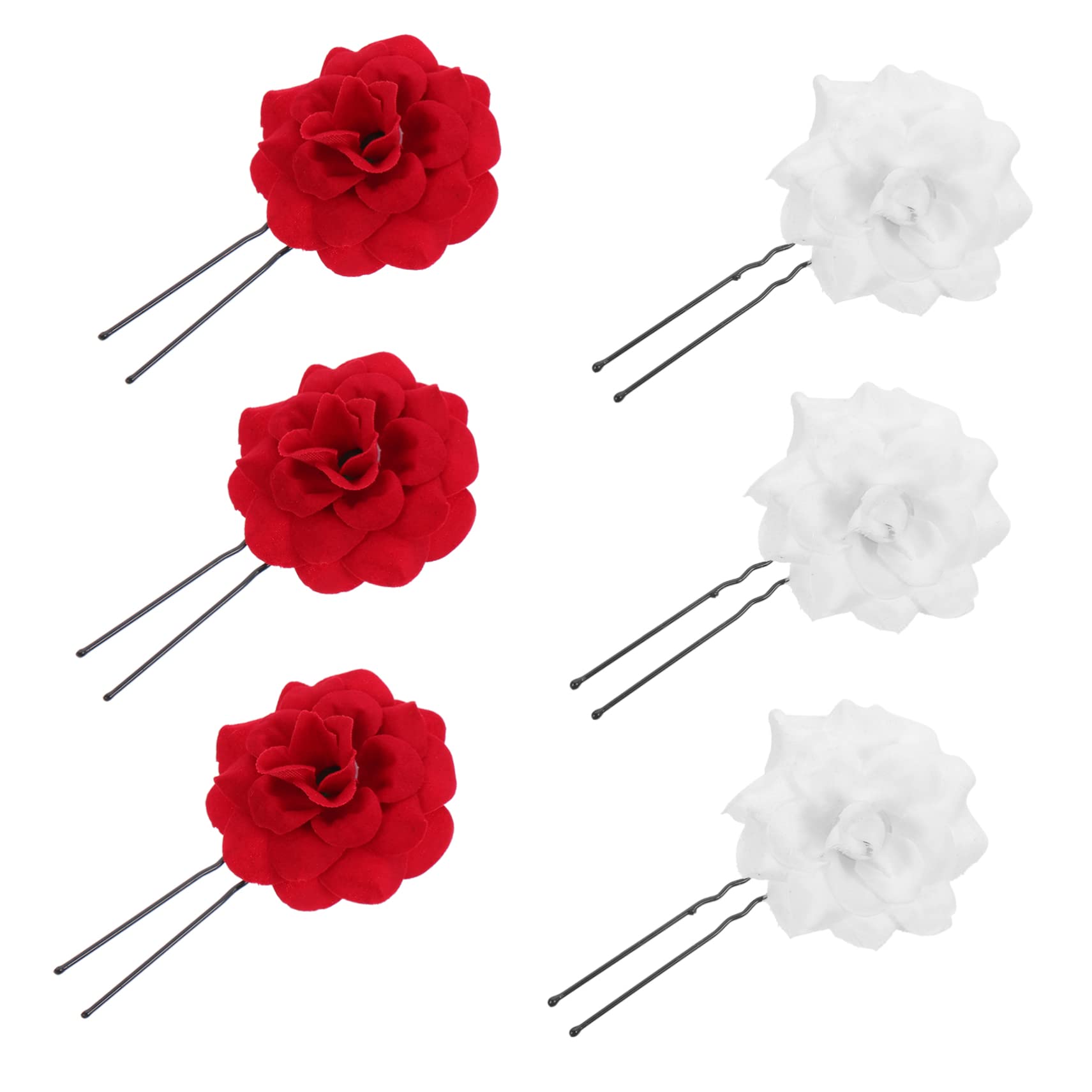 Abaodam 30piezas Horquillas De Flores Para Novia Horquillas u Forma Para Peinados De Boda Accesorios Elegantes Para Mujeres