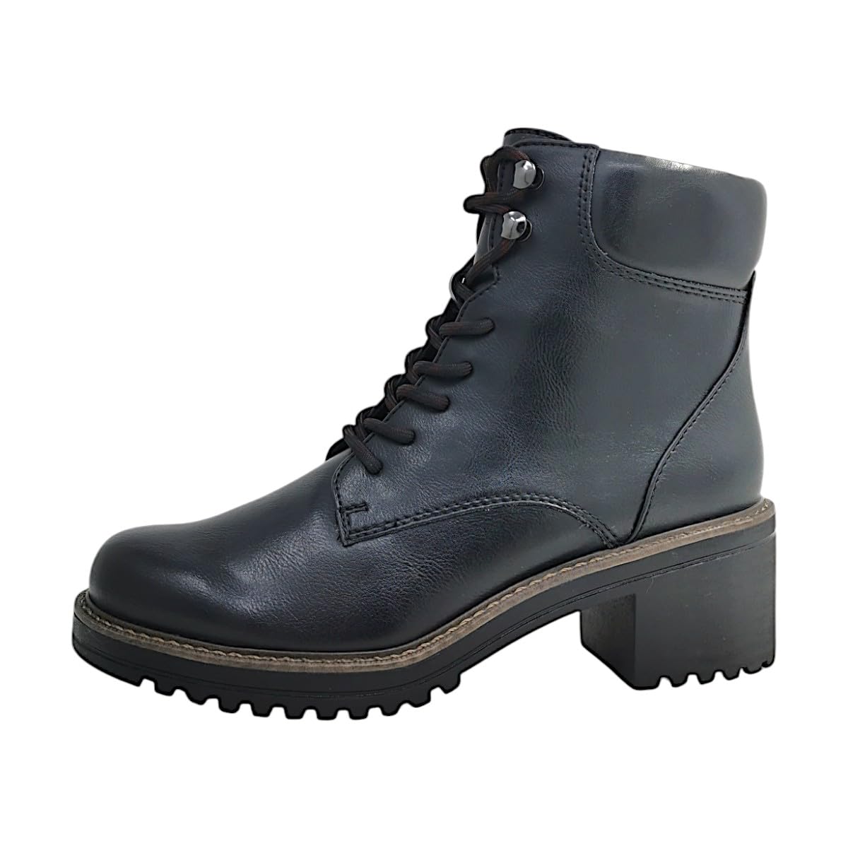 MARCO TOZZI Women's Laced Bootie 2-25225-43 Ankle Boot, Black, 3.5 UK