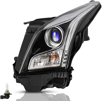 SOCKIR Headlight Assembly Fit for 2013-2018 Cadillac ATS