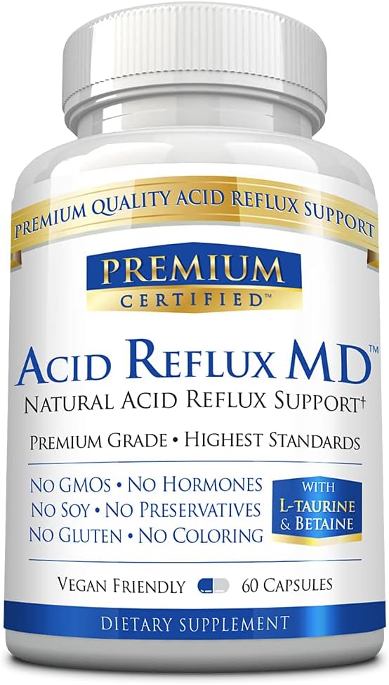 Premium Certified Acid RefluxMD Extra Strength Formula
