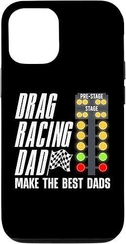 Funda para iPhone 1212 Pro Cool Drag Racing para hombre, para papá, pista de suciedad y carreras, auto Funda para iPhone 1212 Pro Cool Drag Racing para hombre, para papá, pista de suciedad y carreras, auto