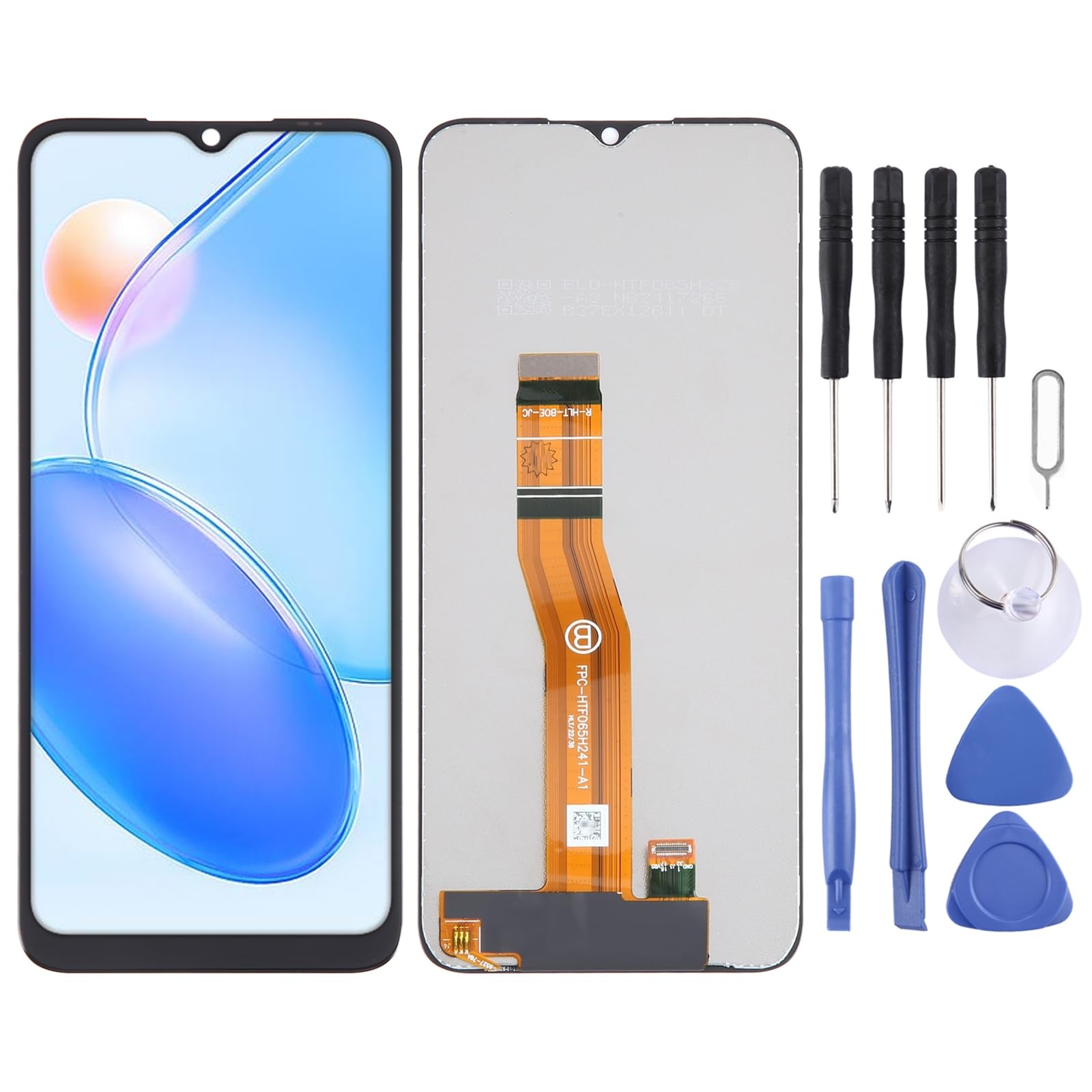 Lingland Cell Phone kit OEM LCD Screen for Honor Magic5 Lite with Digitizer Full Assembly Screen Overall Assembly (Color : Color3)