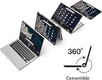 Vista 25 de Acer Chromebook Spin 513 Laptop convertible Qualcomm Snapdragon 7c Pantalla táctil FHD IPS Gorilla Glass de 13.3 pulgadas 4 GB LPDDR4X 64 GB