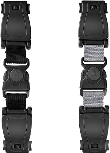 2 Pièces Attache Ceinture Siège Auto Bébé, Clip de Sécurité