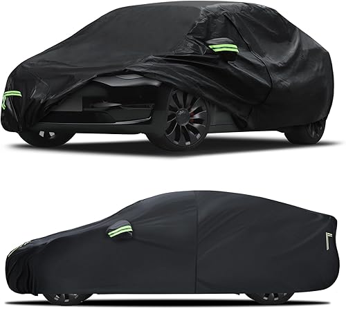 Miniatura 18 de Funda de automóvil a medida para Toyota RAV4 1996-2025, Honda CRV 1997-2025, funda para camiones de 6 capas impermeable para todo tipo de clima