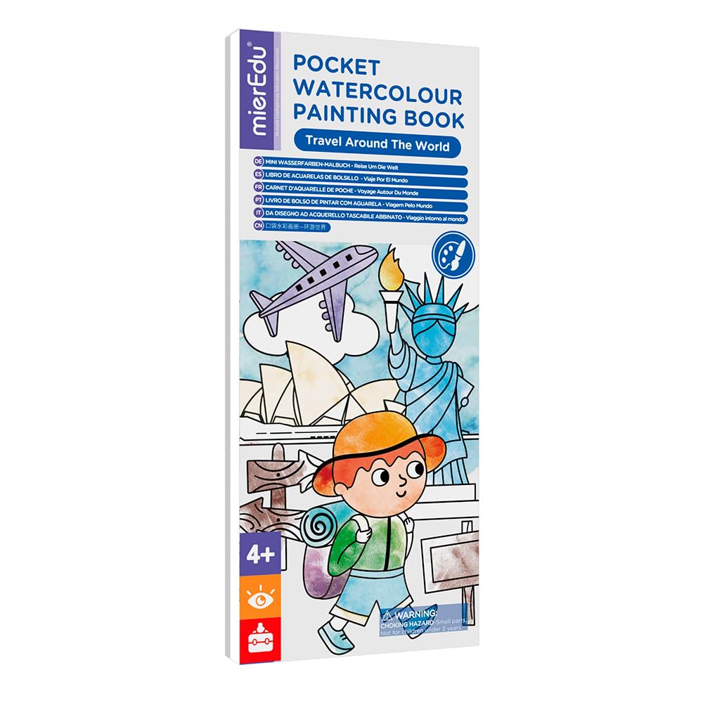 Cuaderno Pocket Acuarelas Viaje por el Mundo