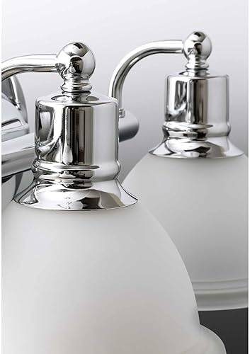 Miniatura 6 de Progress Lighting P3163-15 Soporte de baño de 3 luces, cromo pulido