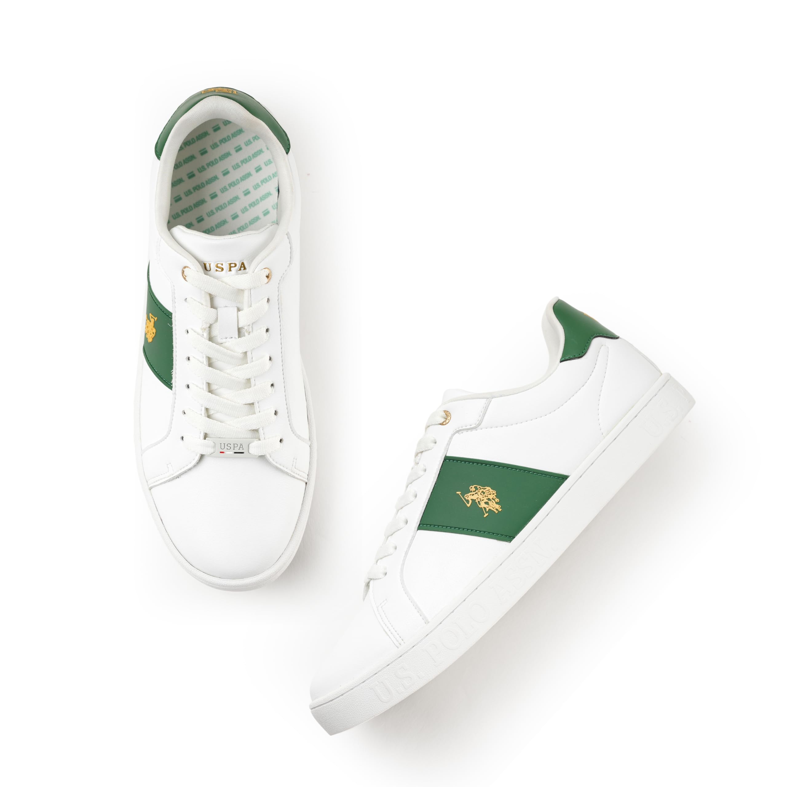 U.S. POLO ASSN. Ascari Mens White Sneakers-(UK/8) (US/9) (2FD23402W01) (B0CJFMVNLF) Amazon Price History, Amazon Price Tracker