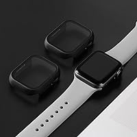 Vista 7 de GEAK - Funda protectora para Apple Watch de 1.654 pulgadas (1.654 in) Serie 3, cobertura completa parachoques iWatch Series 2 Series 1 con protector